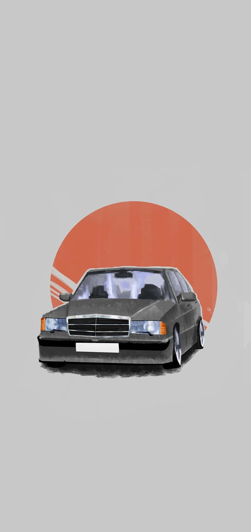 Mercedes Classic iPhone Wallpaper