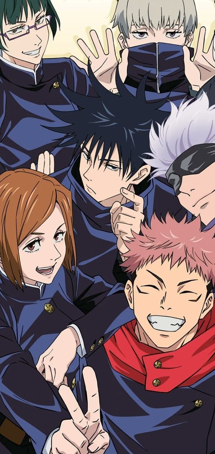 Jujutsu Kaisen Anime Character Wallpaper