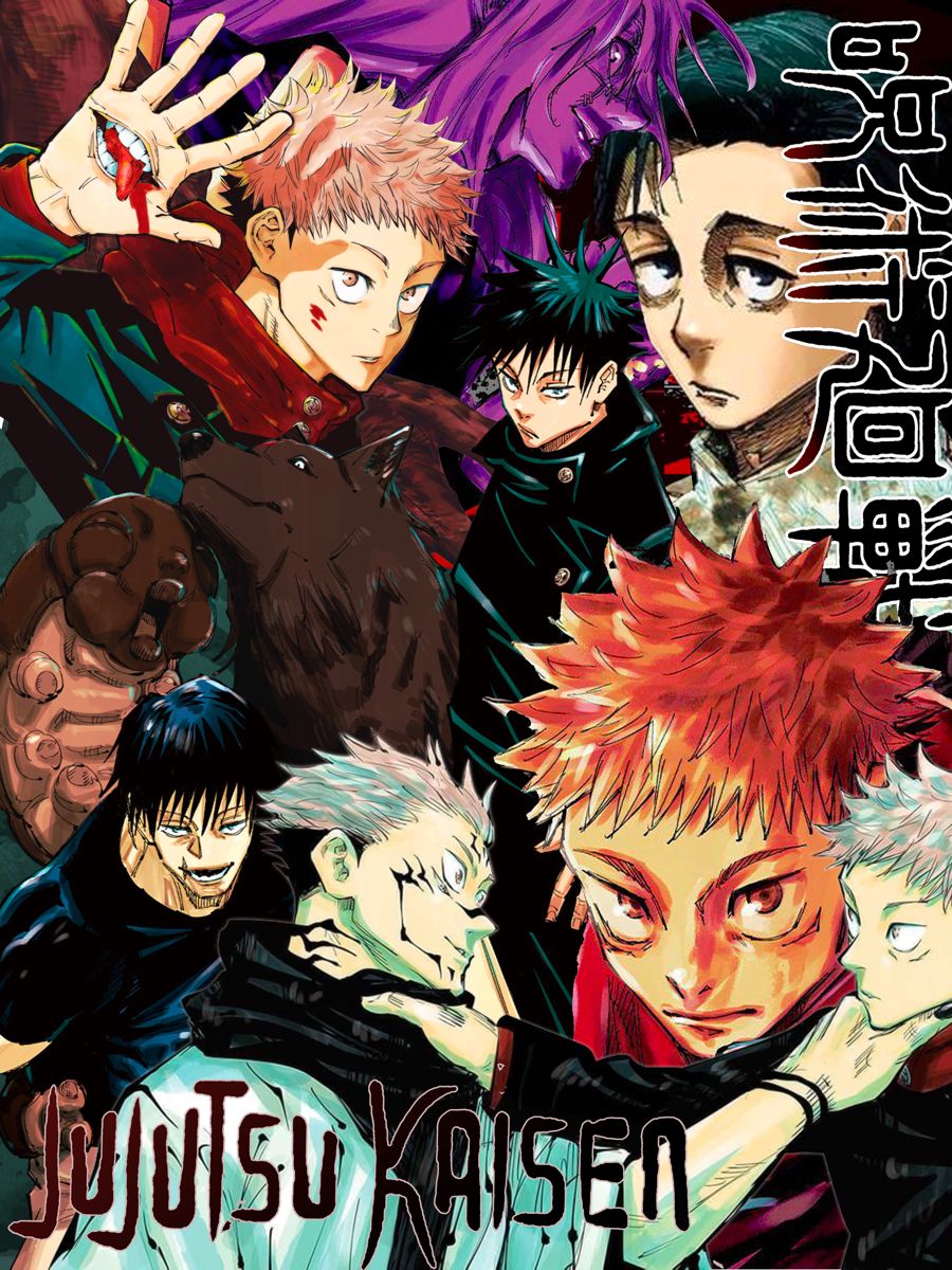 Jujutsu Kaisen Poster. Jujutsu, Anime