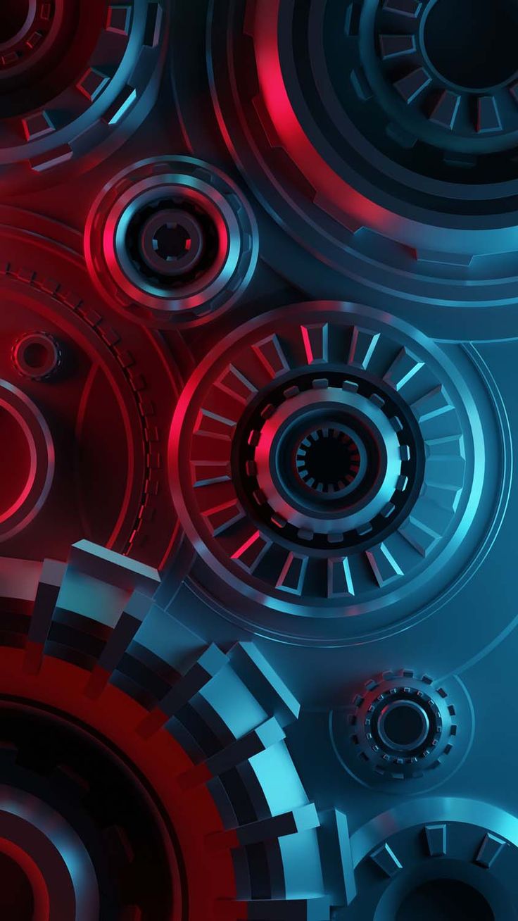 Mechanical Gears IPhone Wallpaper HD