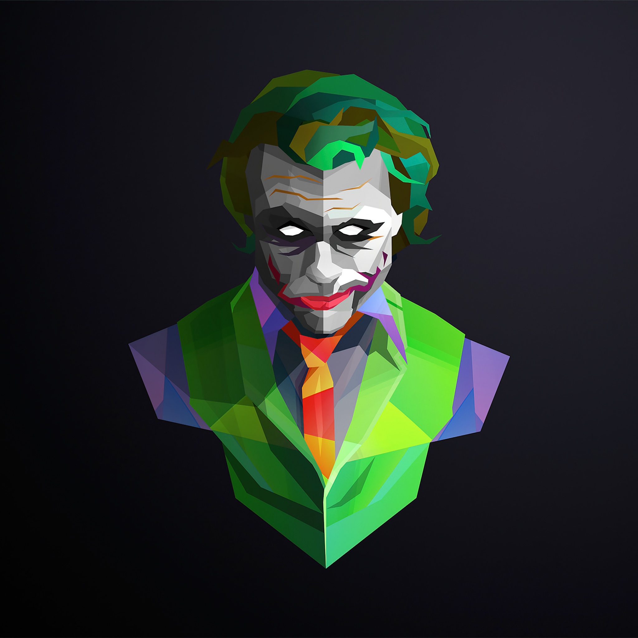 Joker Wallpaper 4K, DC Comics, Dark
