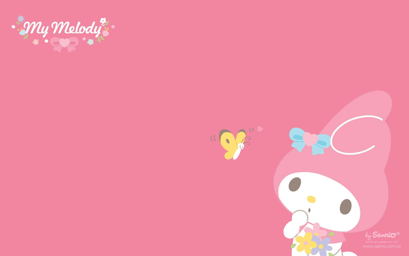 My Melody Laptop Wallpaper