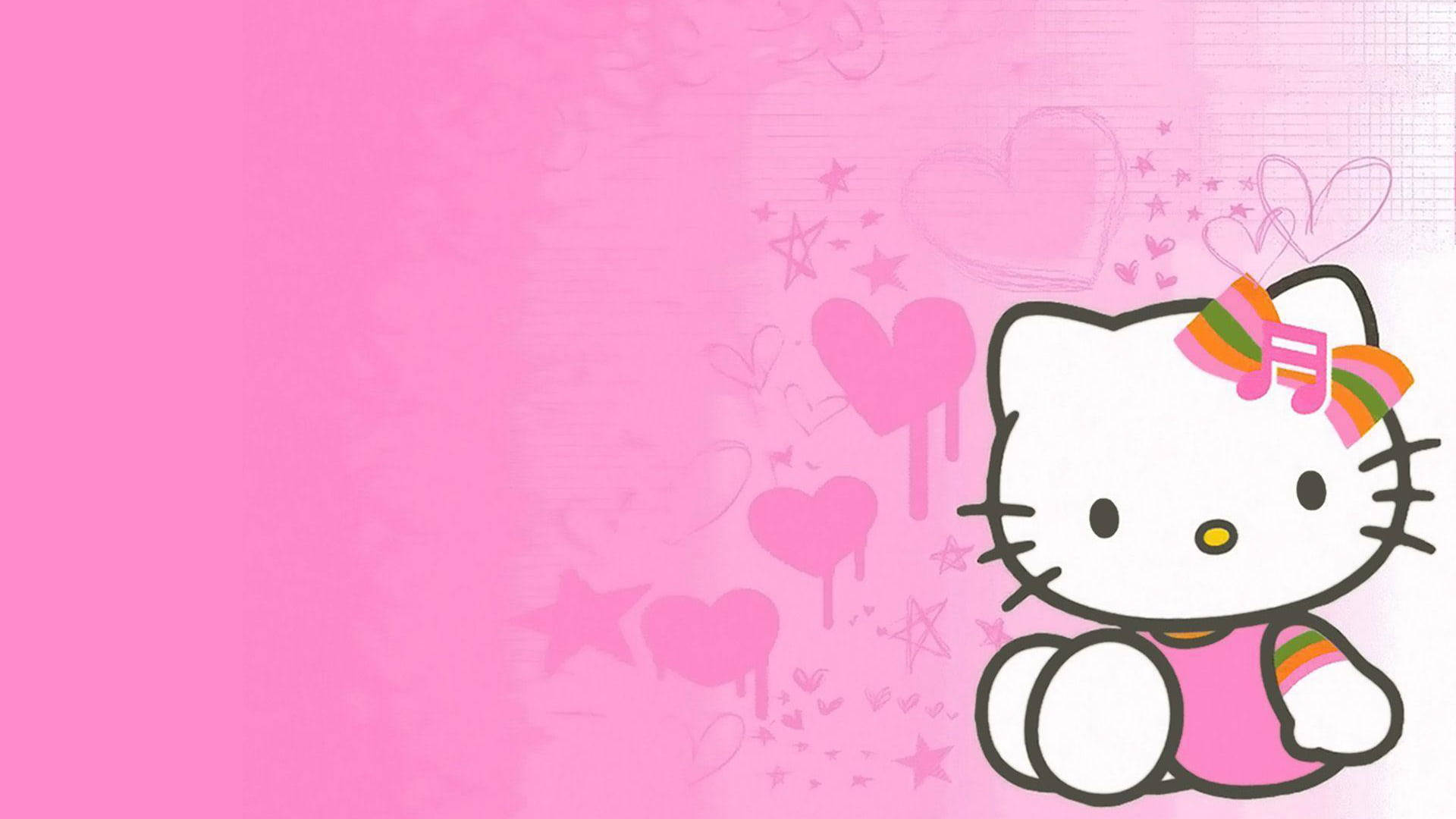 Download free Vibrant Pink Hello Kitty