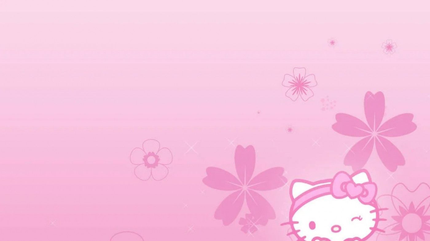 Hello Kitty Lap Top Wallpaper