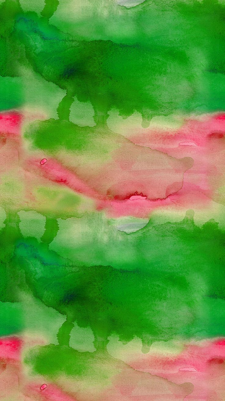 green #watercolor iphone wallpaper