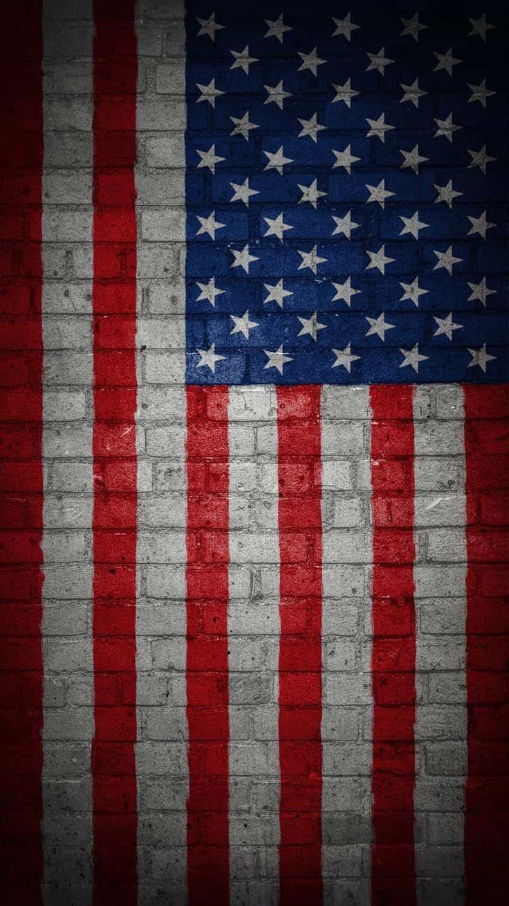 American Flag iPhone Wallpaper in 2024
