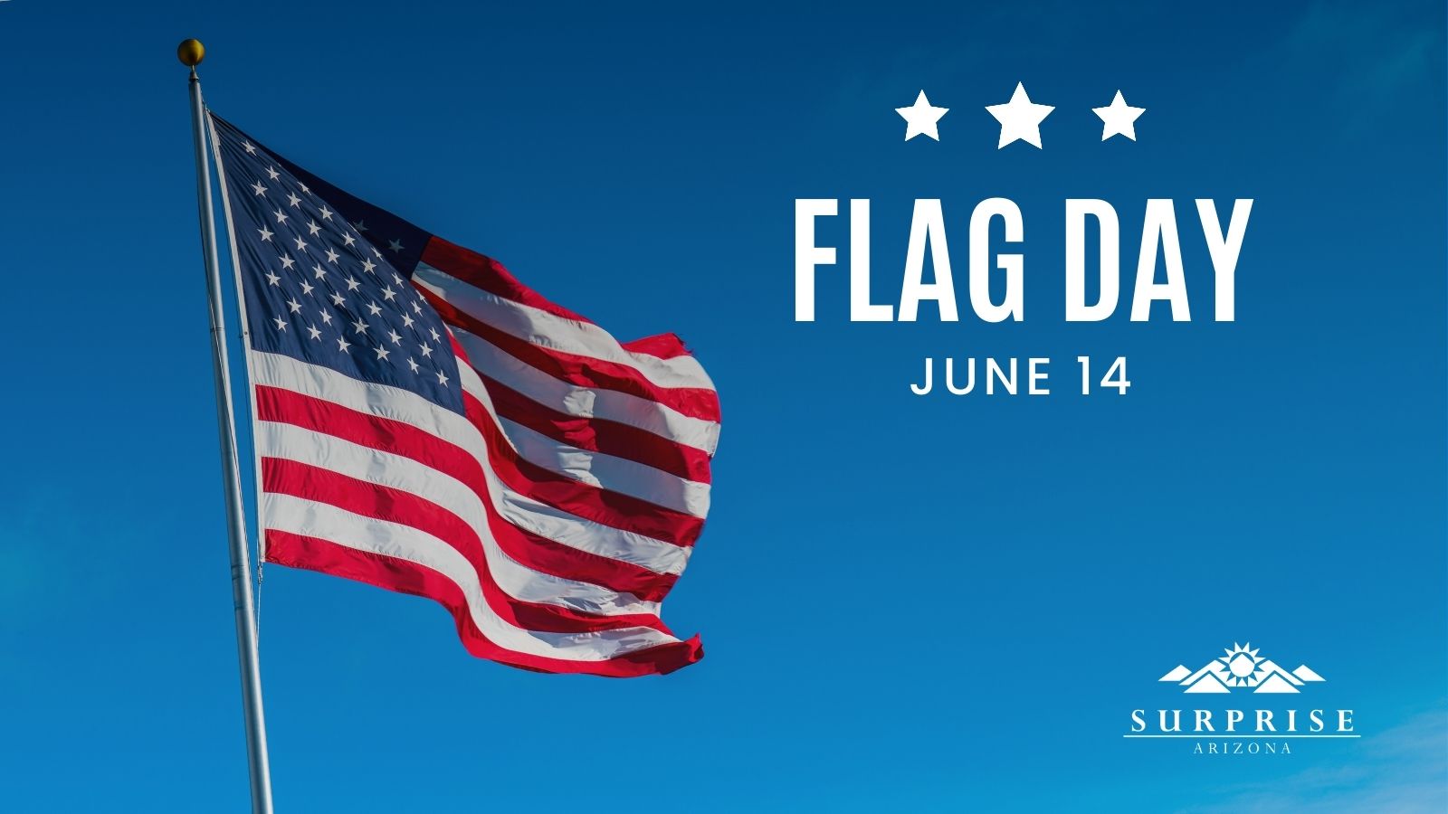 as the official American flag. Let us