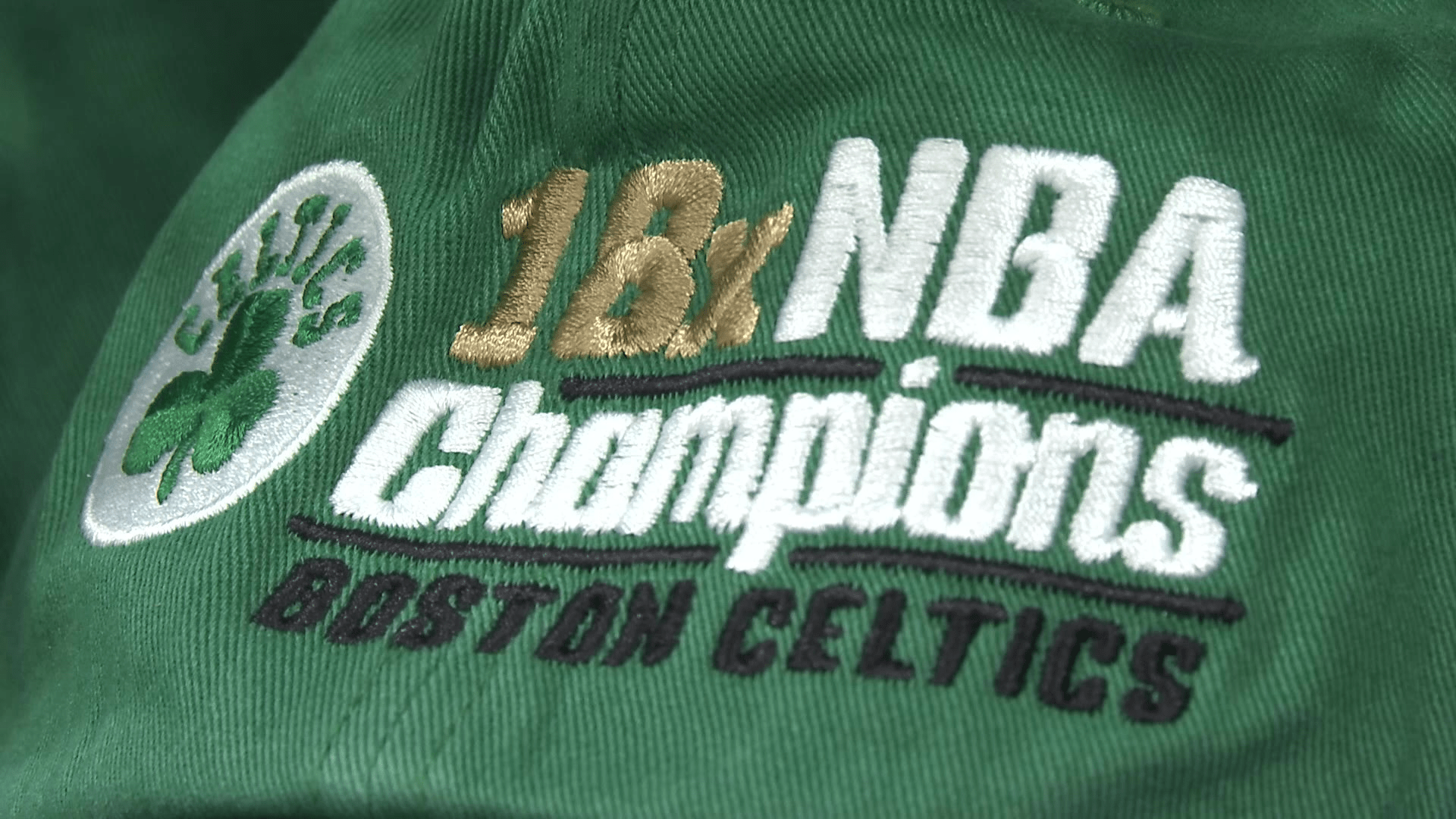 Boston Celtics championship gear