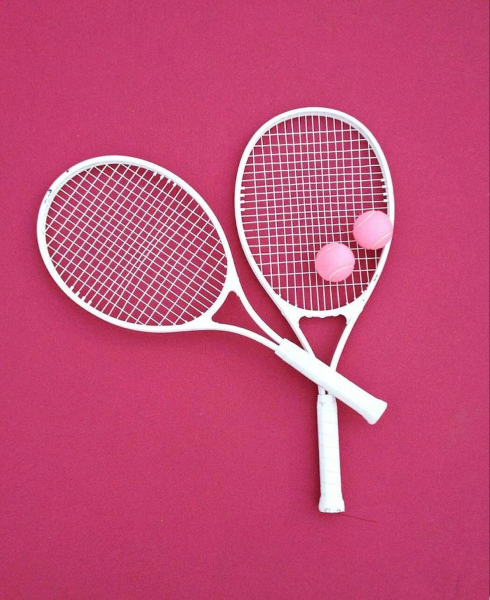 Tennis Wallpaper: Pink Aesthetic