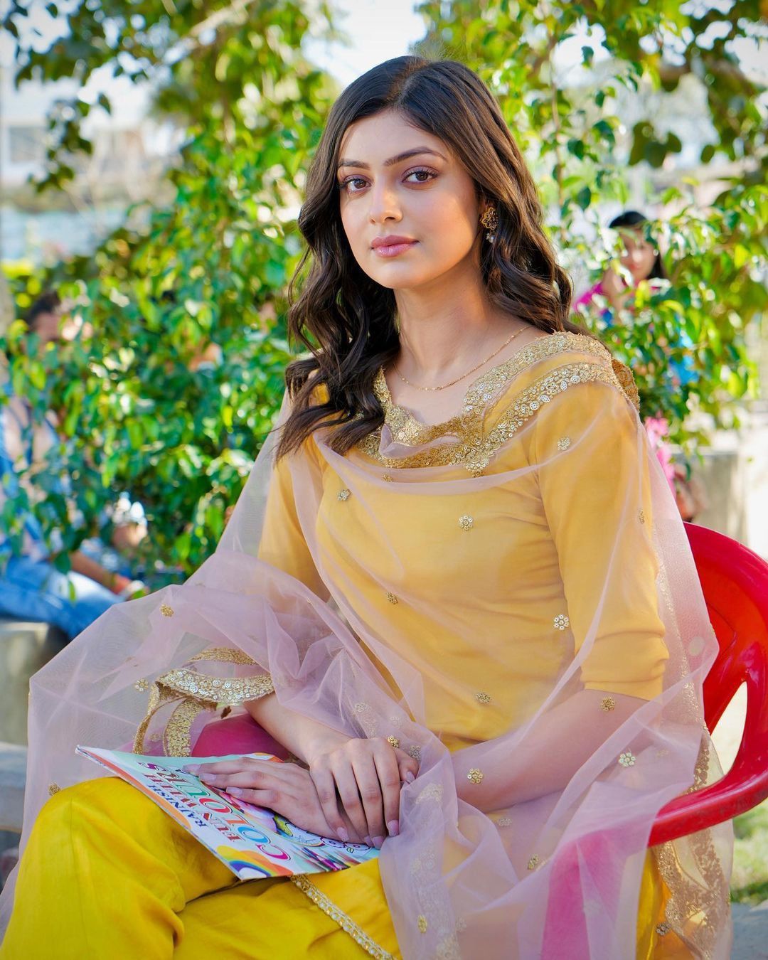 Drishty talwar. Indian beauty saree