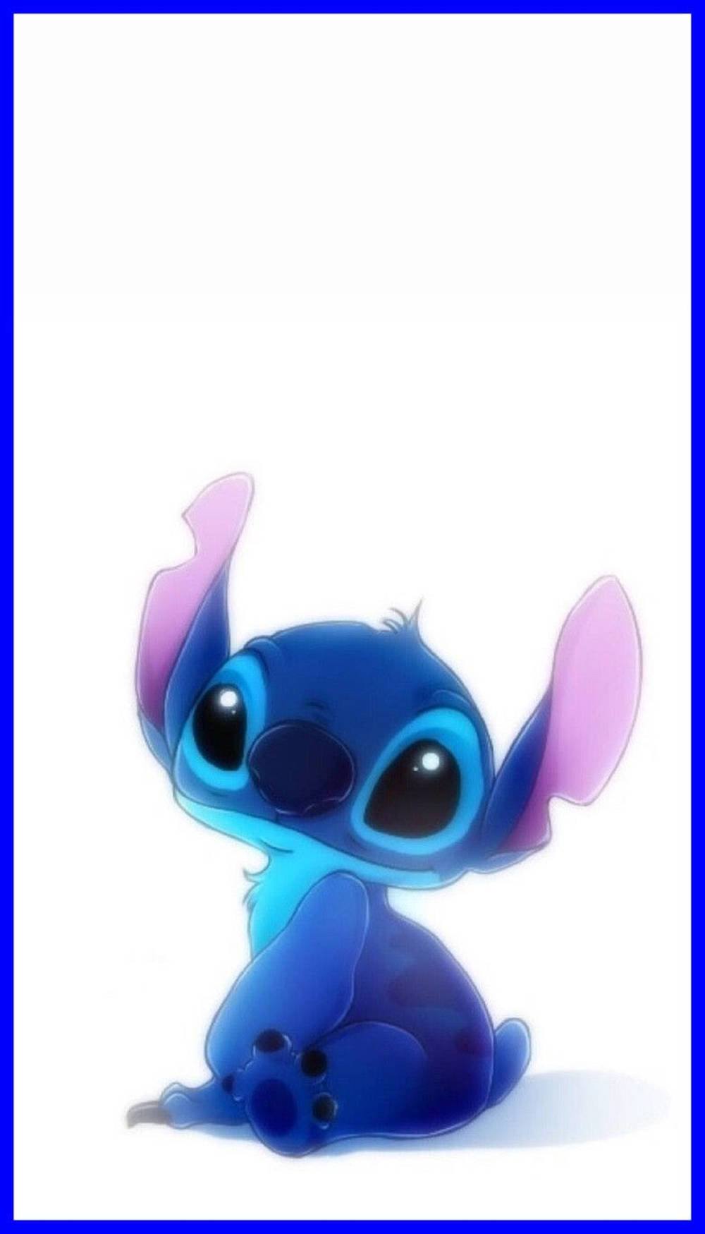 Cute Stitch Blue Koala IPhone Wallpaper