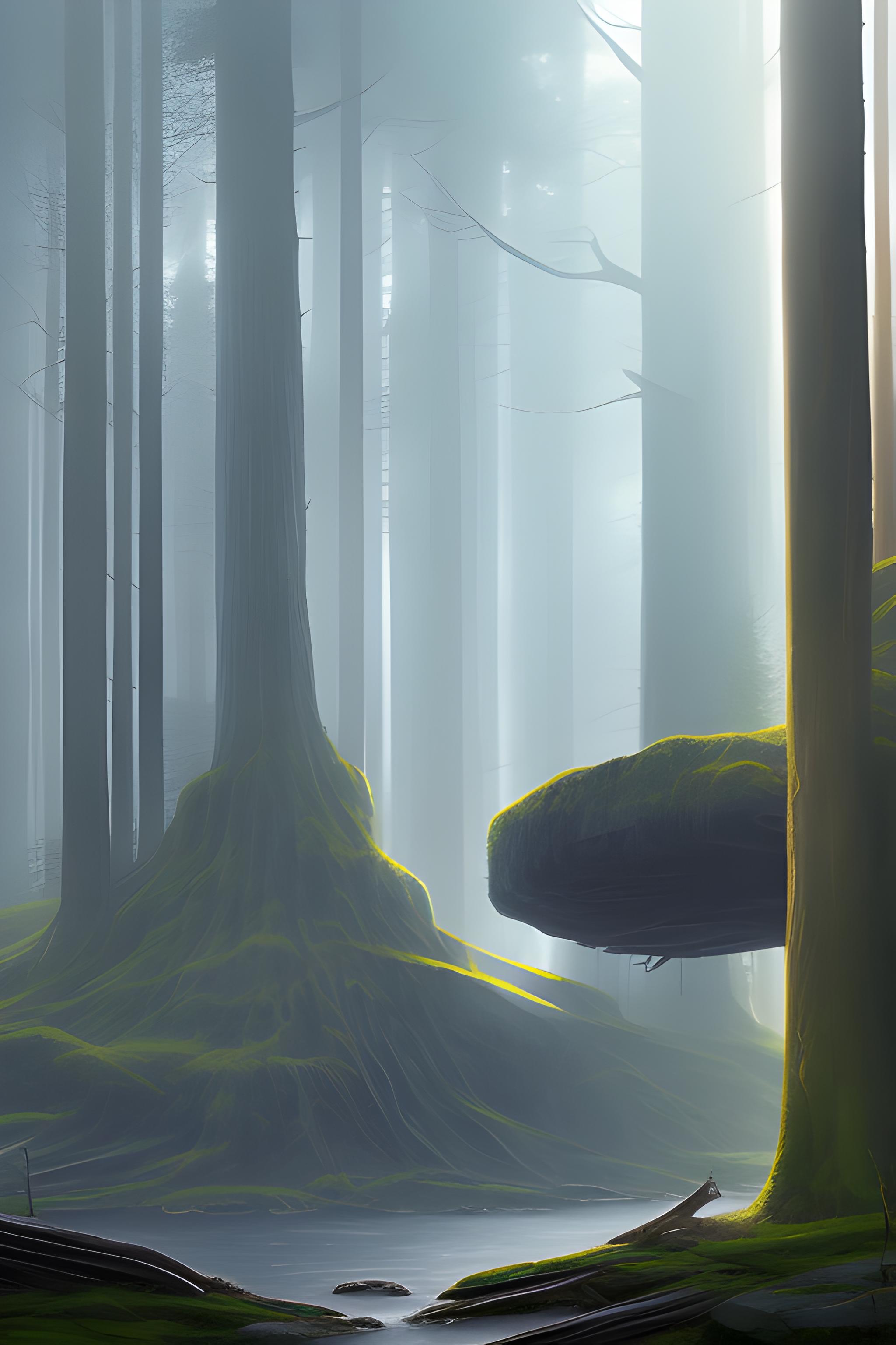 Star wars, ancient, forest