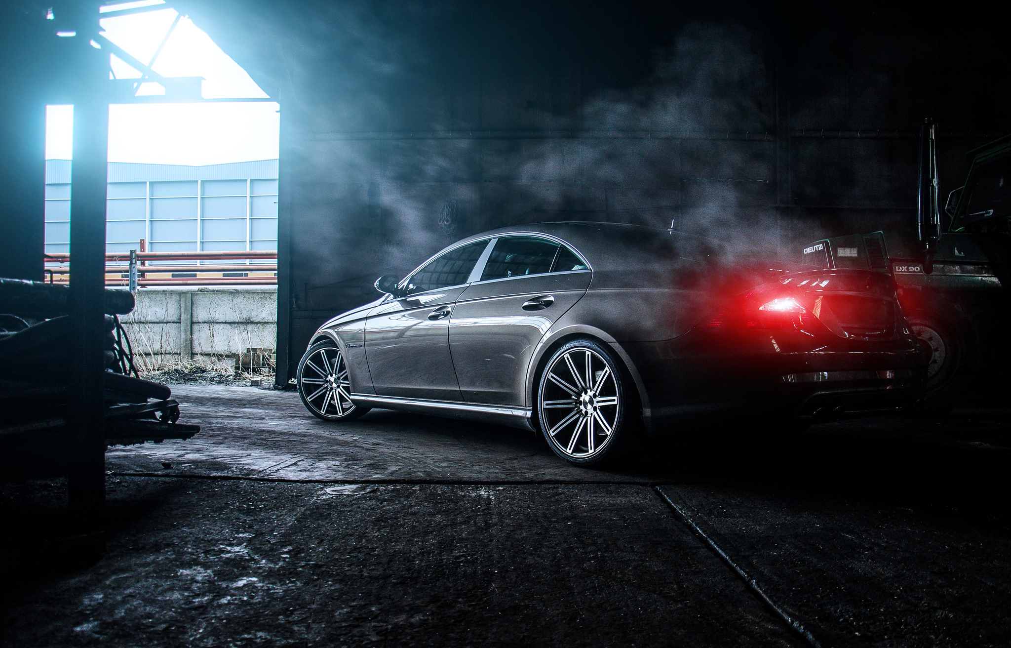 Photo Mercedes Benz CLS 55 AMG Rearside