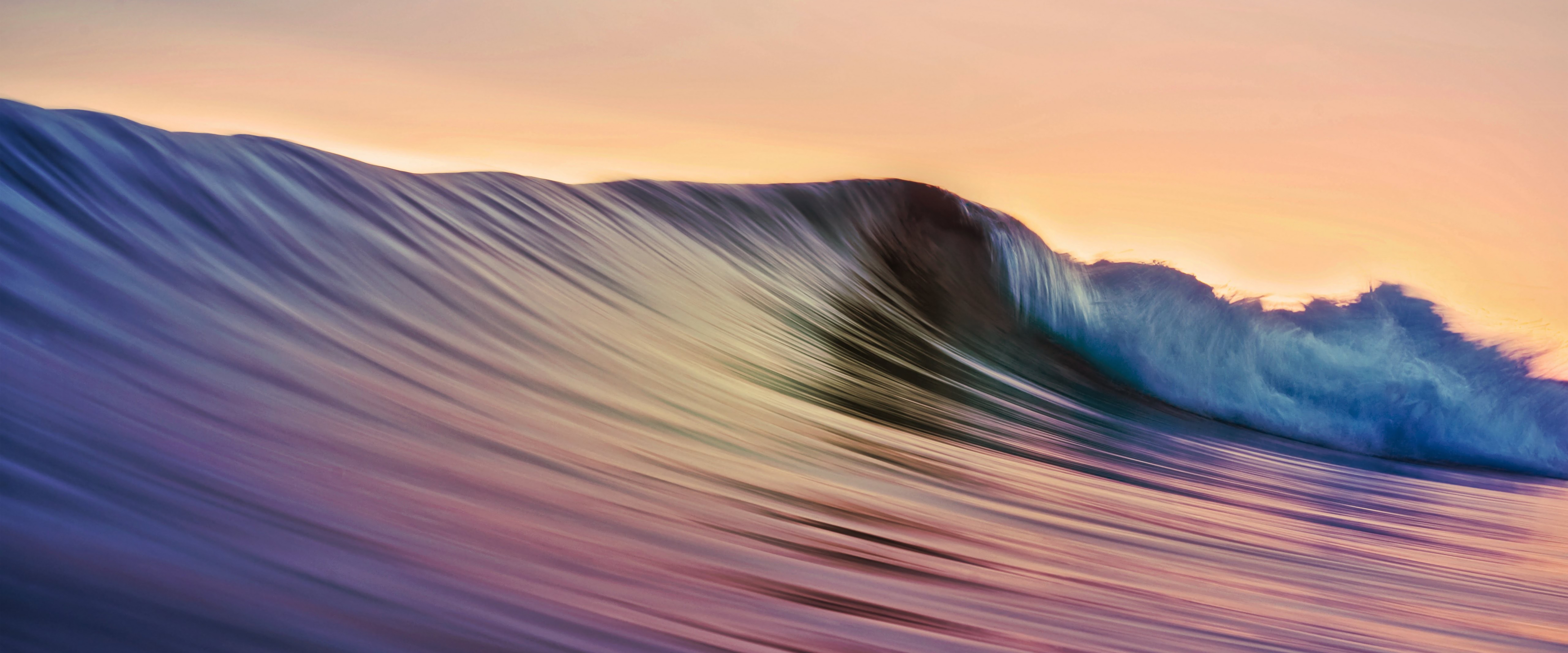 Ocean Waves Nature Scenery 8K Wallpaper