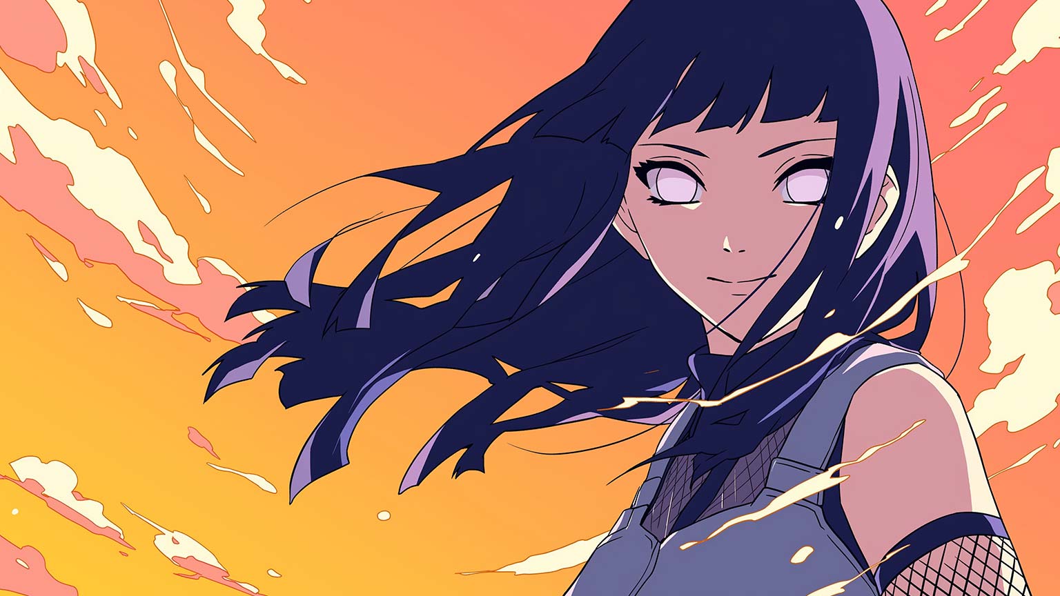 Naruto Hinata Hyuga Dawn Desktop