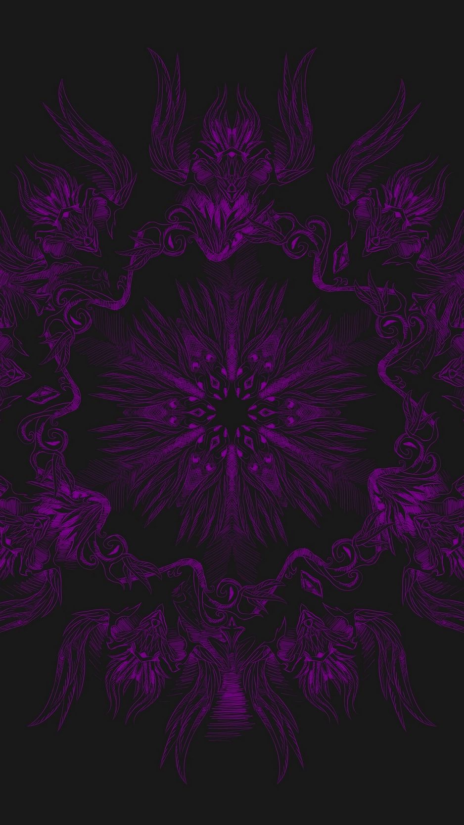 Download wallpaper 938x1668 mandala