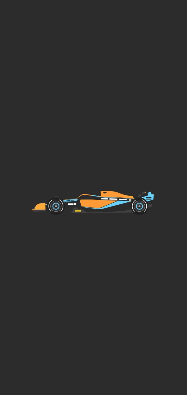 minimalist wallpaper of the MCL36