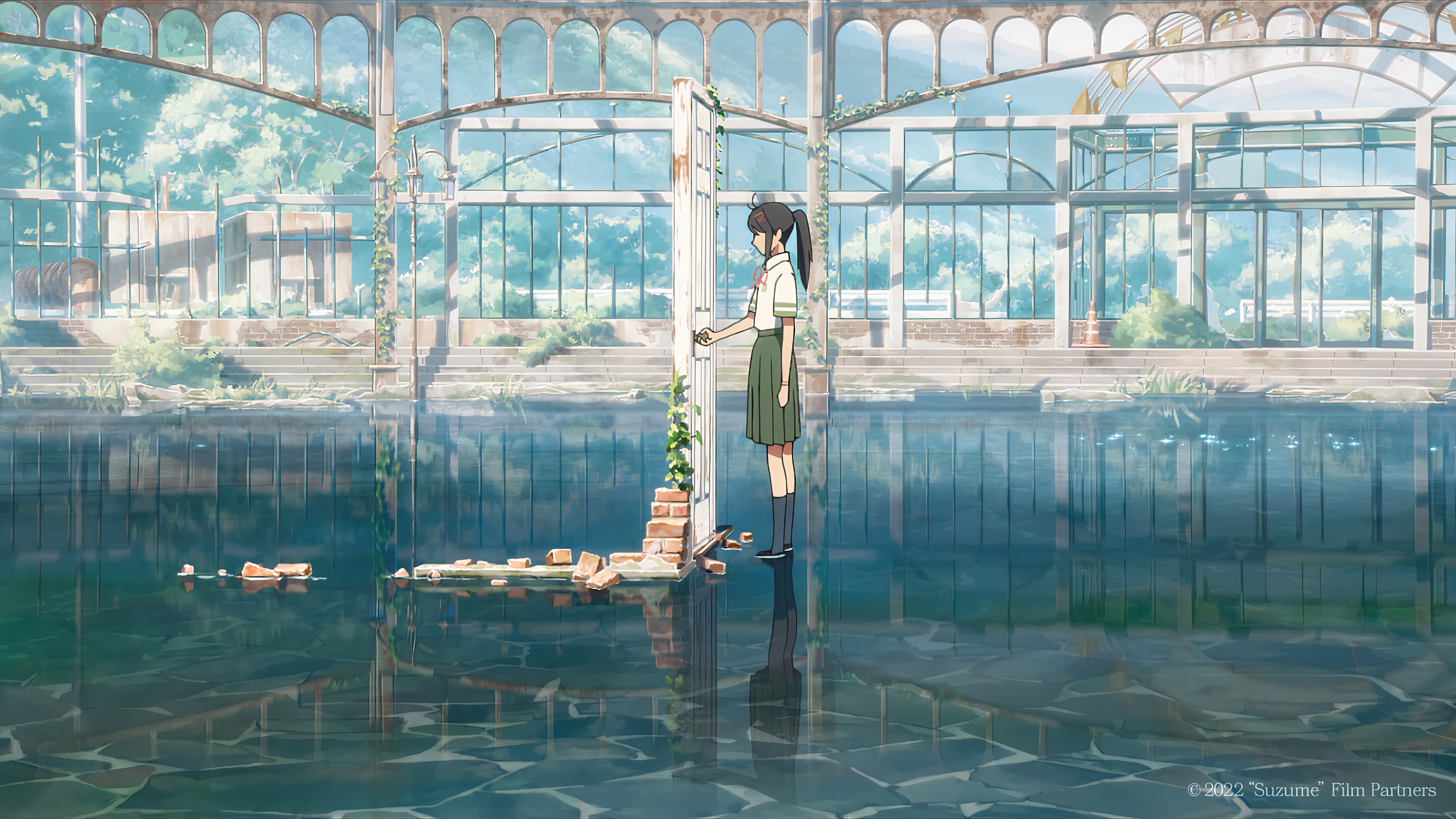 Suzume Iwato 8k Ultra HD Wallpaper