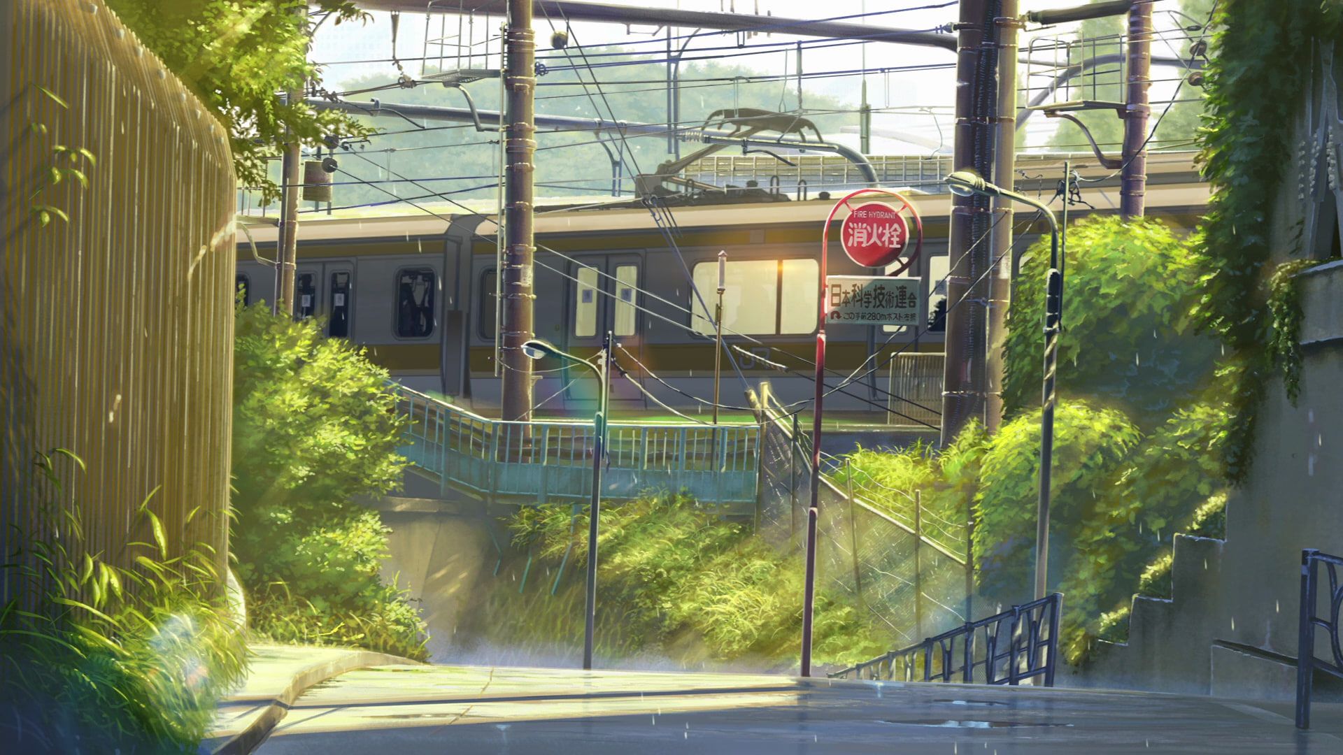 anime Makoto Shinkai The Garden