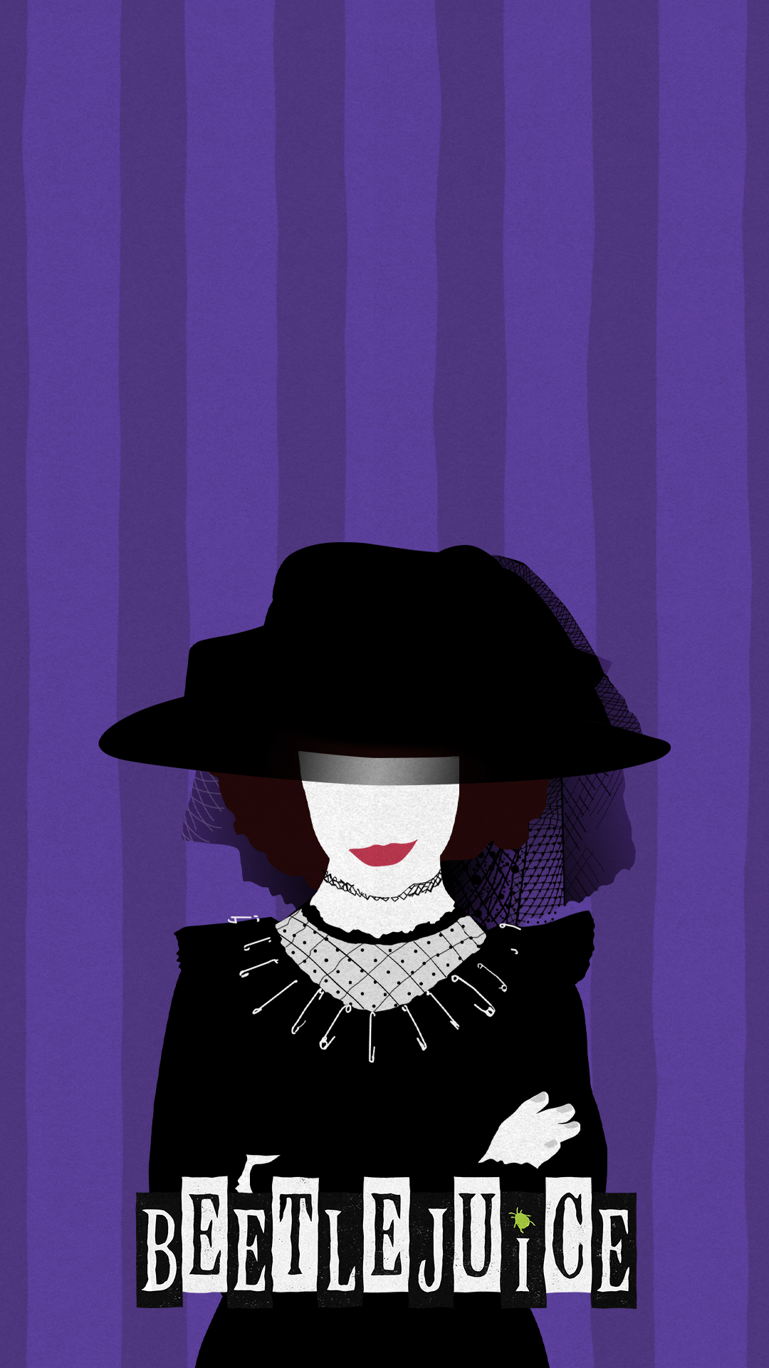 Beetlejuice Broadway Home Lockscreen