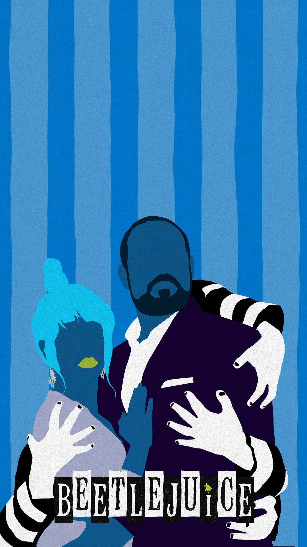 Beetlejuice Broadway Home Lockscreen
