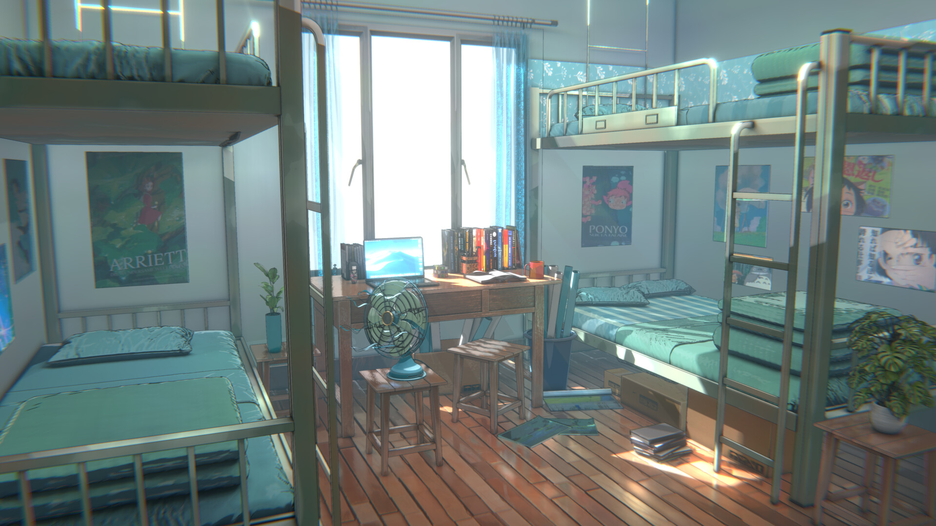 Makoto Shinkai's Style Room