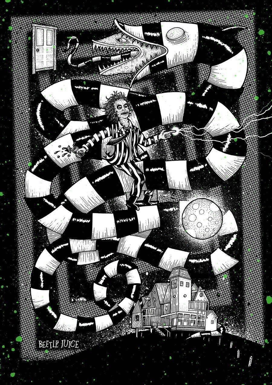 Download free Beetlejuice With Monster