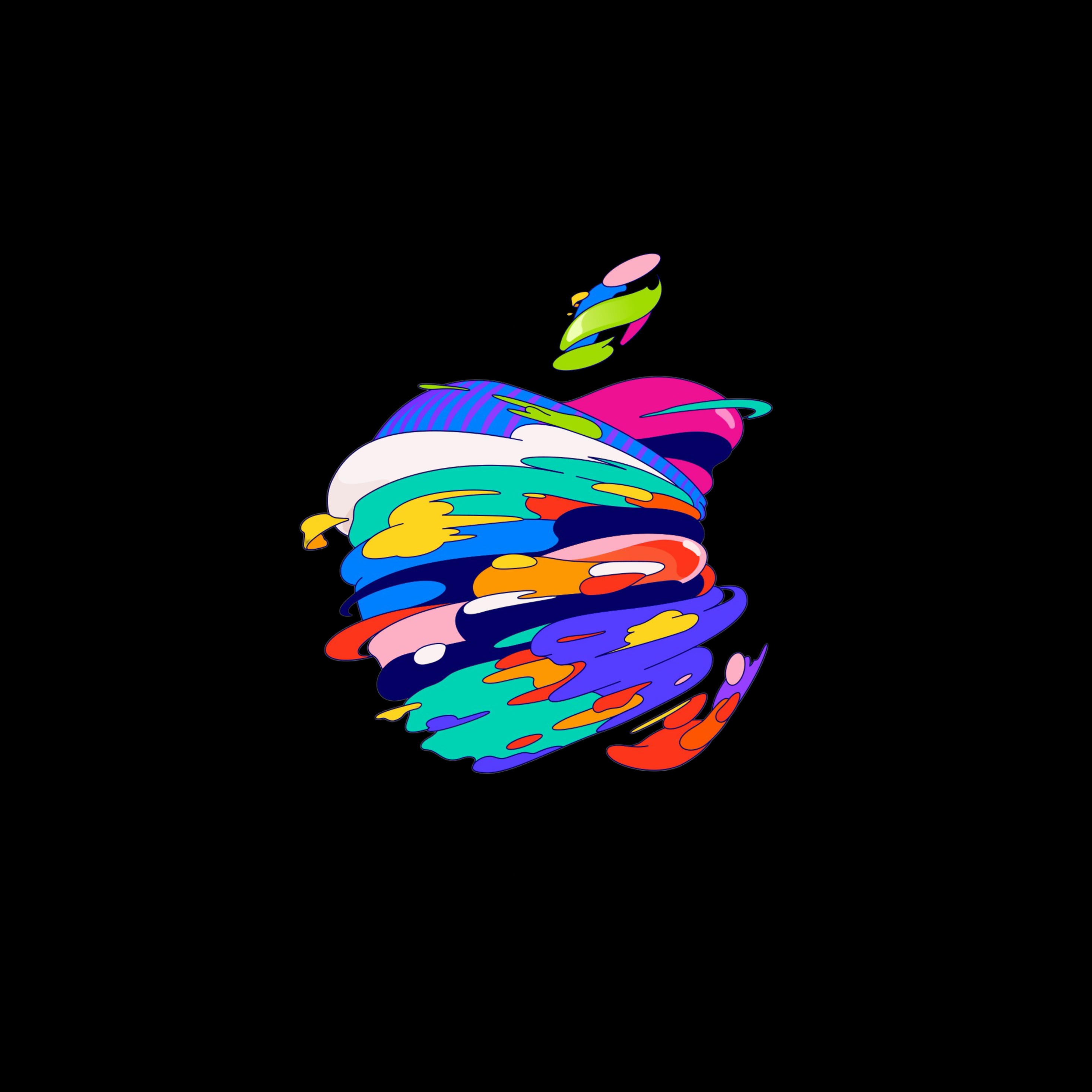 Apple Logo Dark Oled 5k iPad