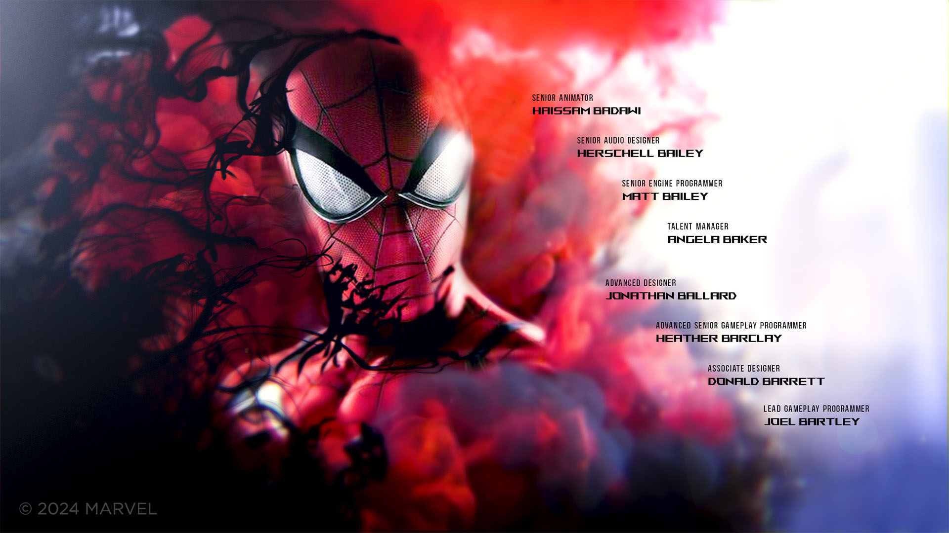 Marvel's Spider Man 2 Title Design