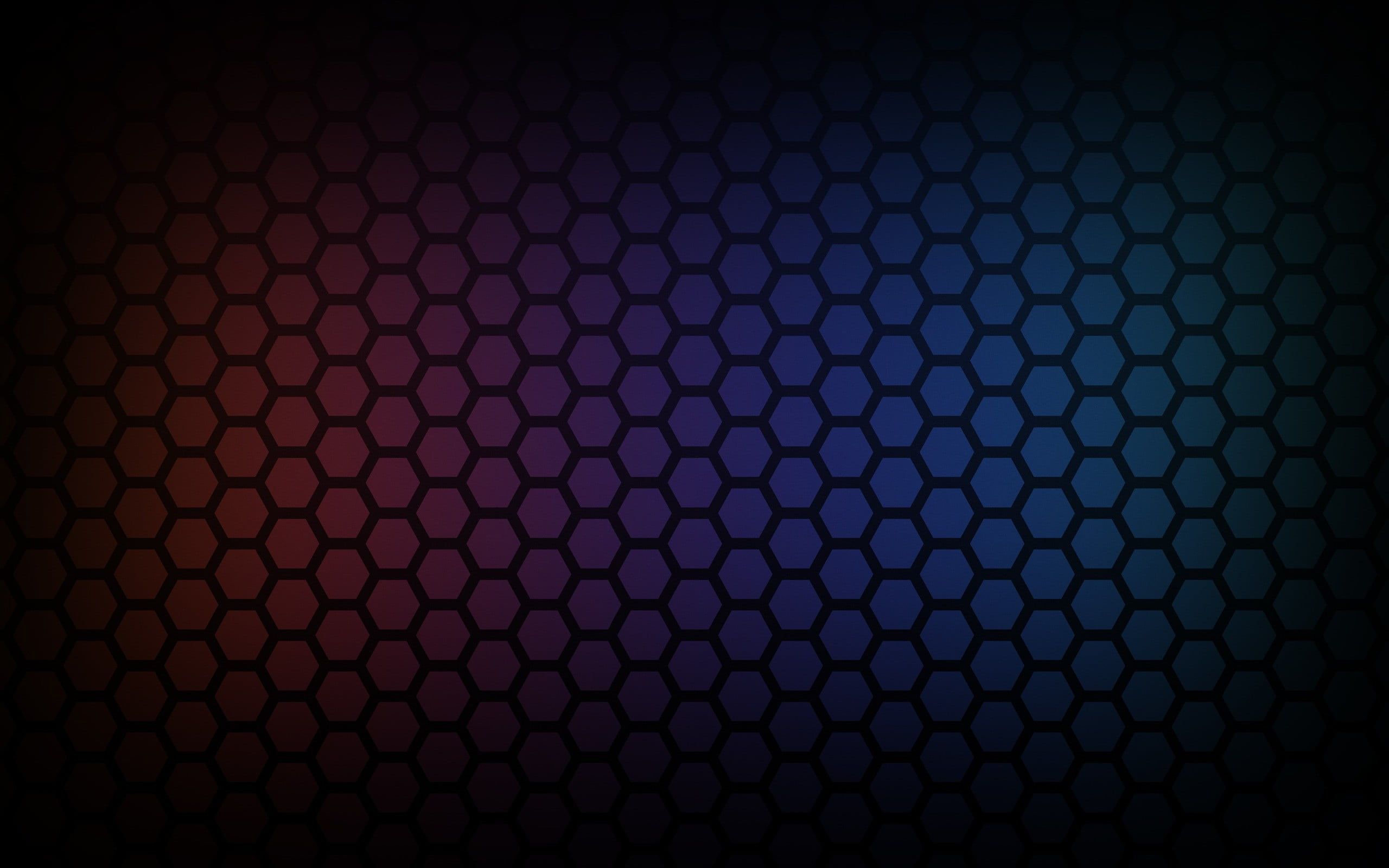 black honeycomb graphic wallpaper