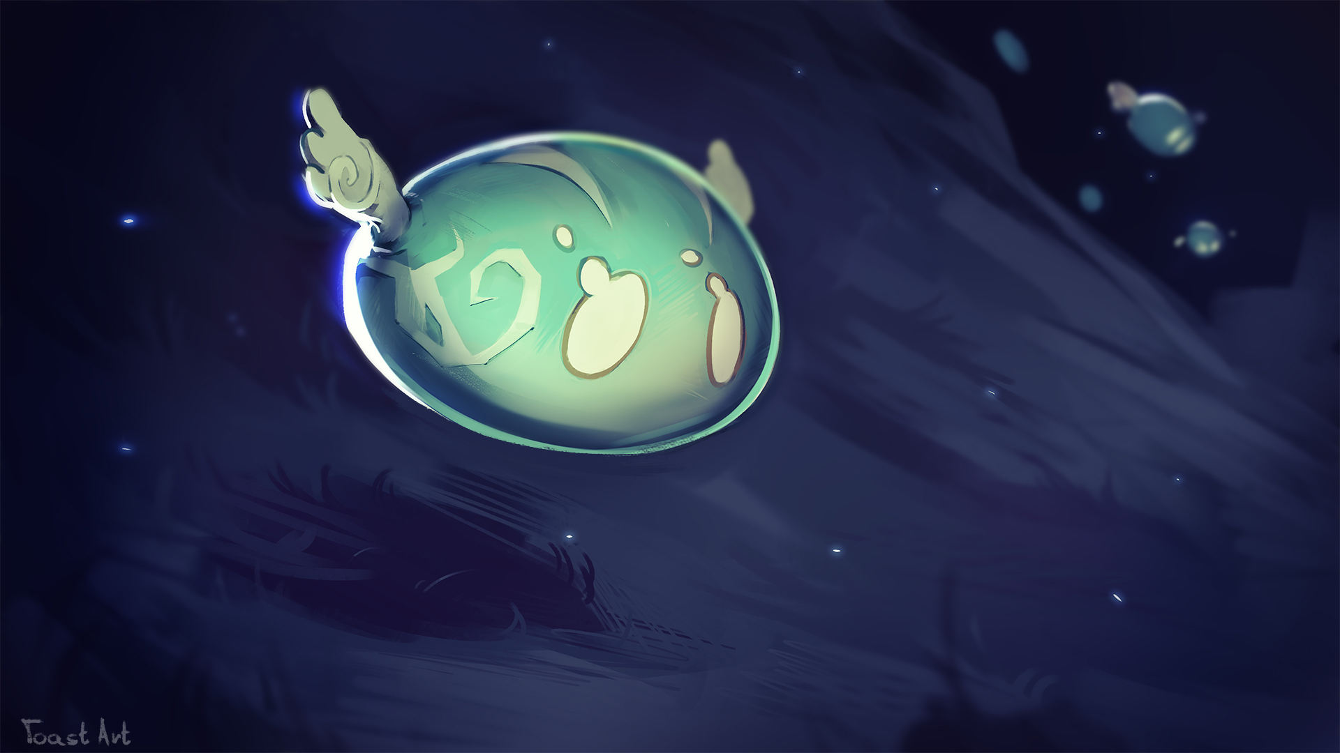 Slime (Genshin Impact) Wallpaper