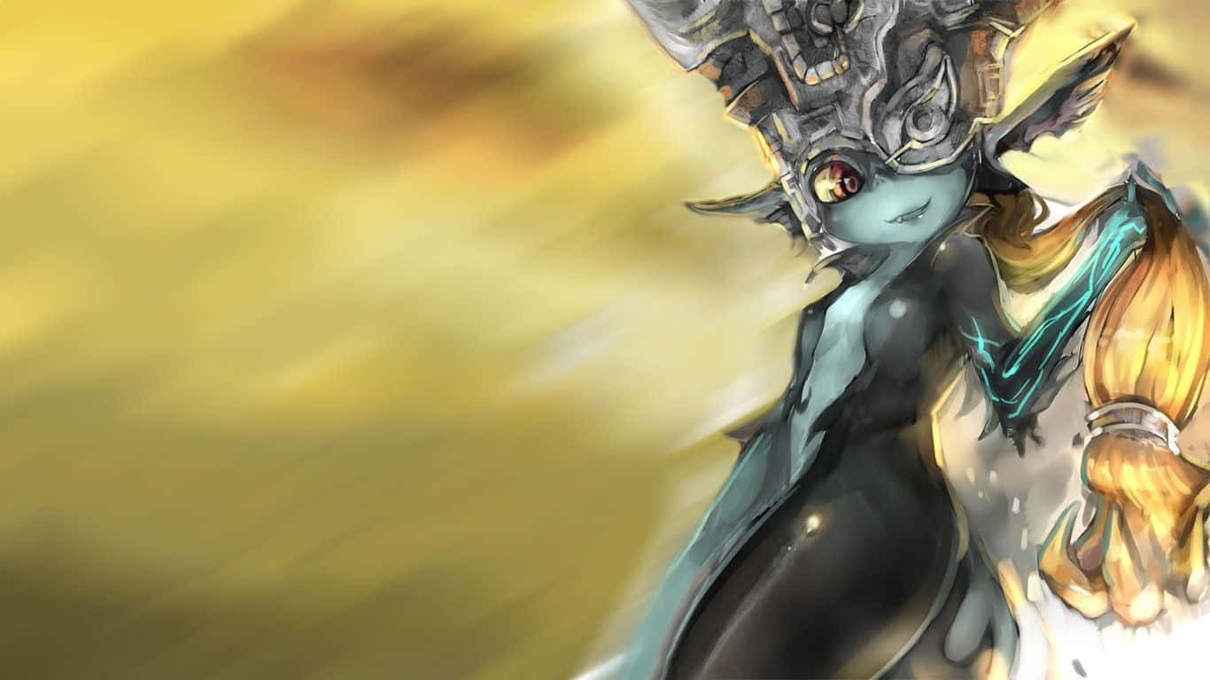 Midna in a Mystical Forest Wallpaper