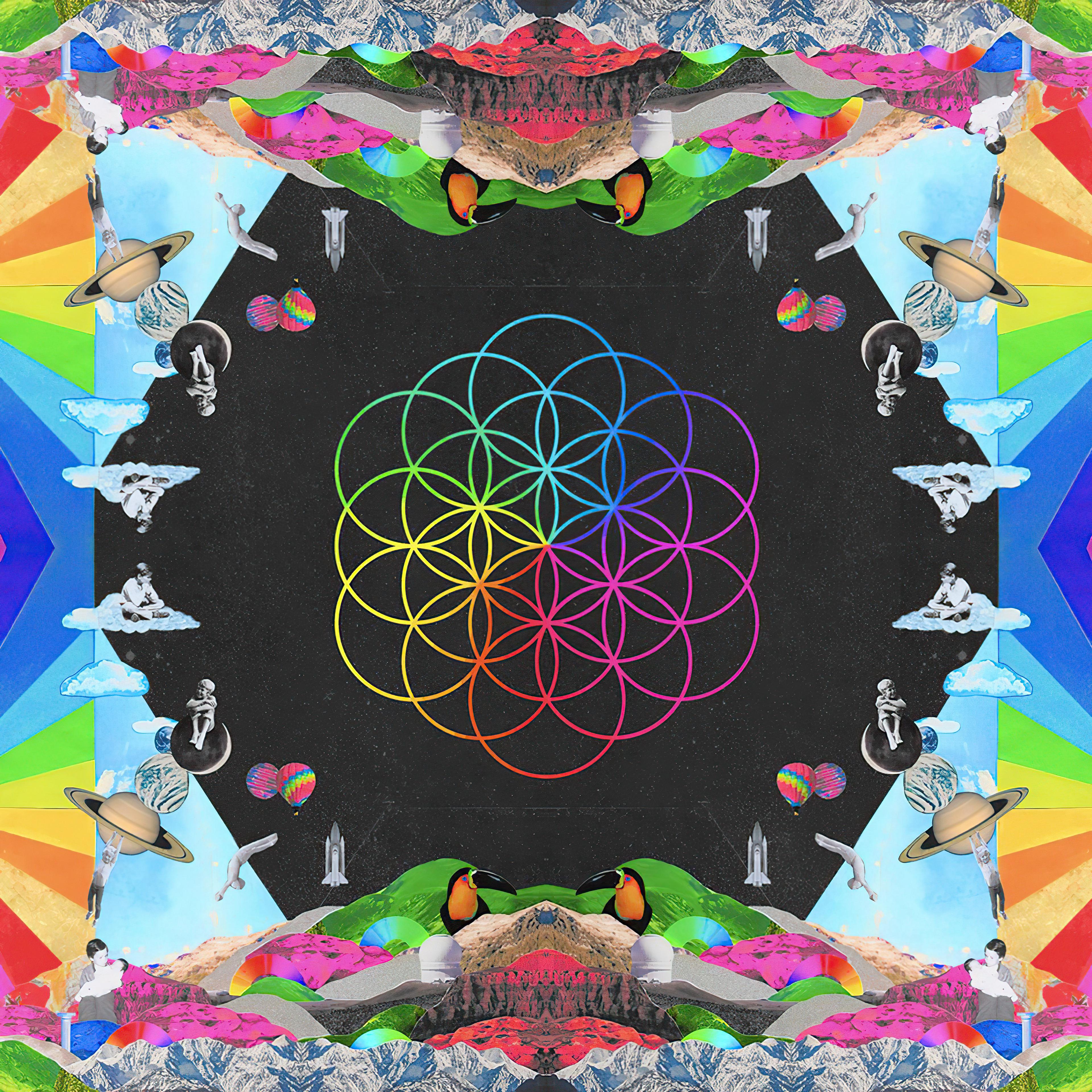 Every Coldplay Album Cover AI Upscaled