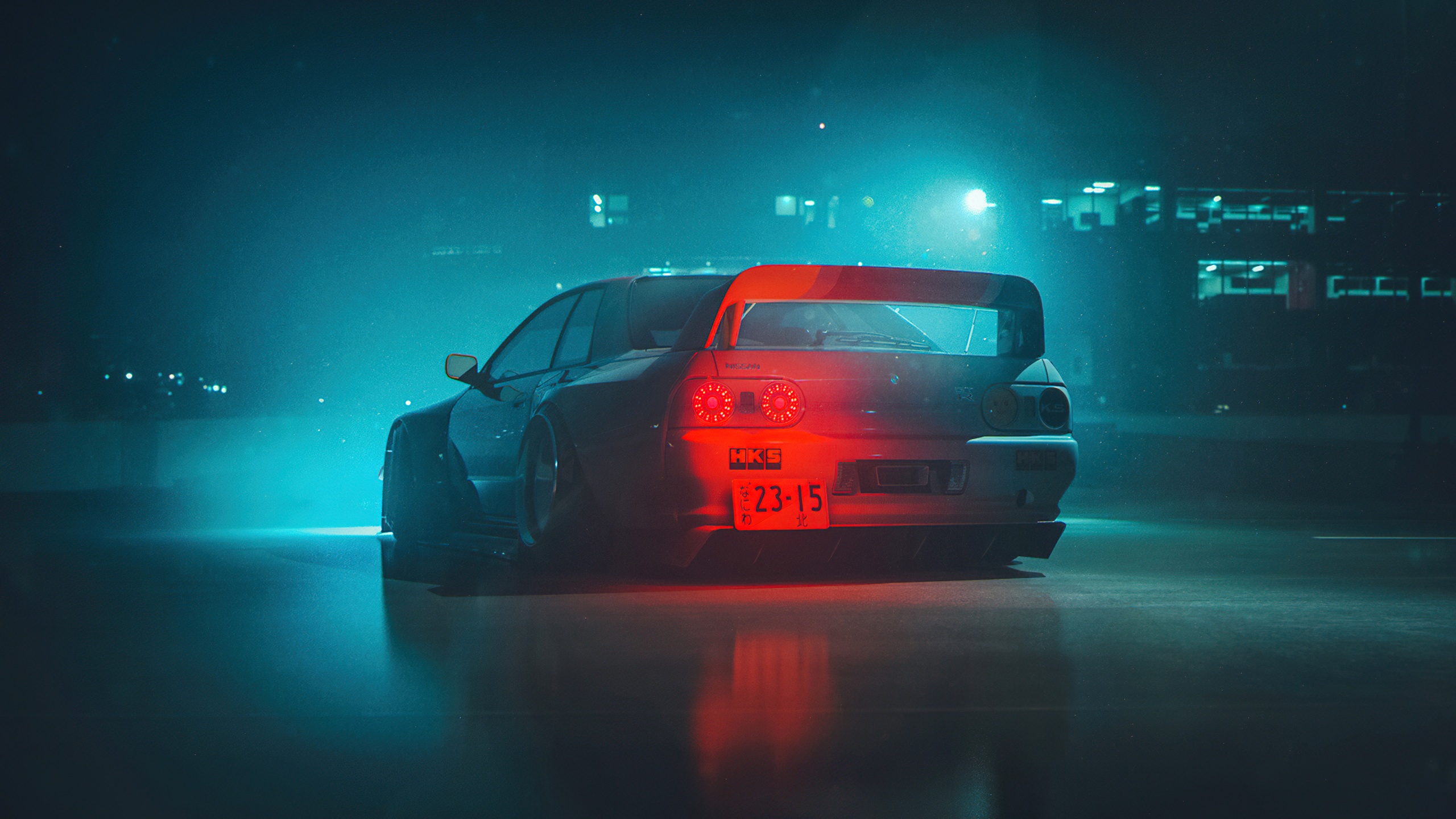 Nissan Skyline GT R R33 Wallpaper 4K