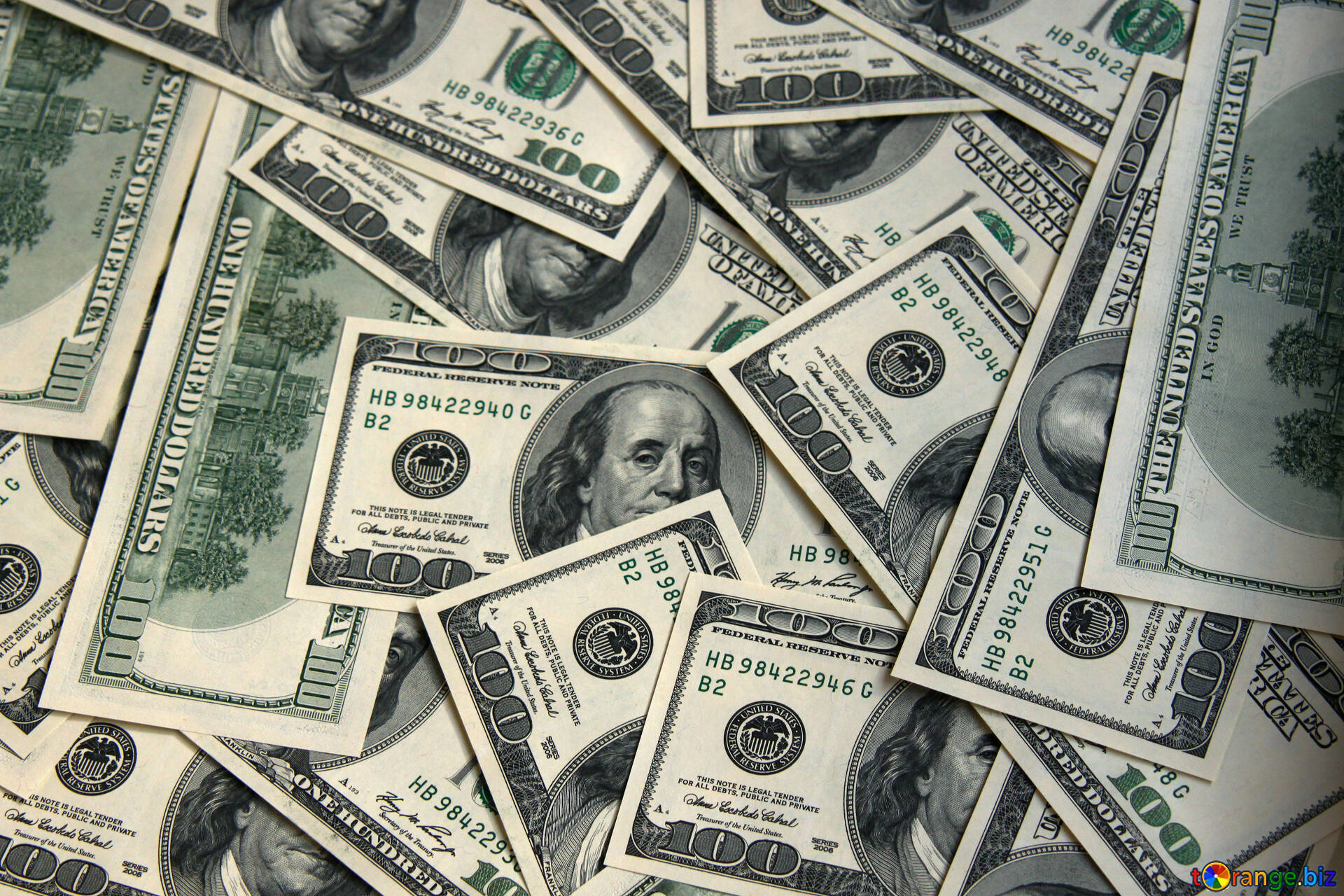 Dollars on desktop free image - № 1507