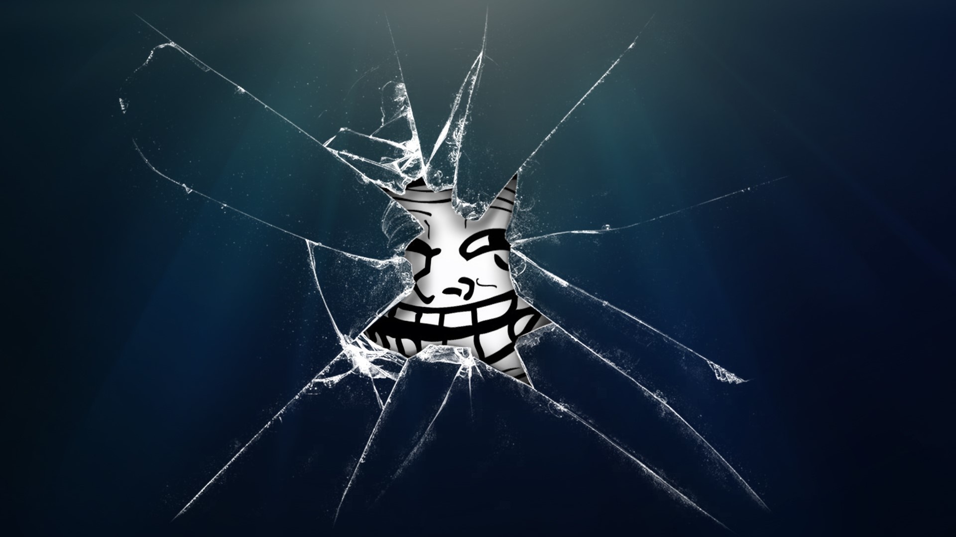 troll face scary smile wallpaper iphone