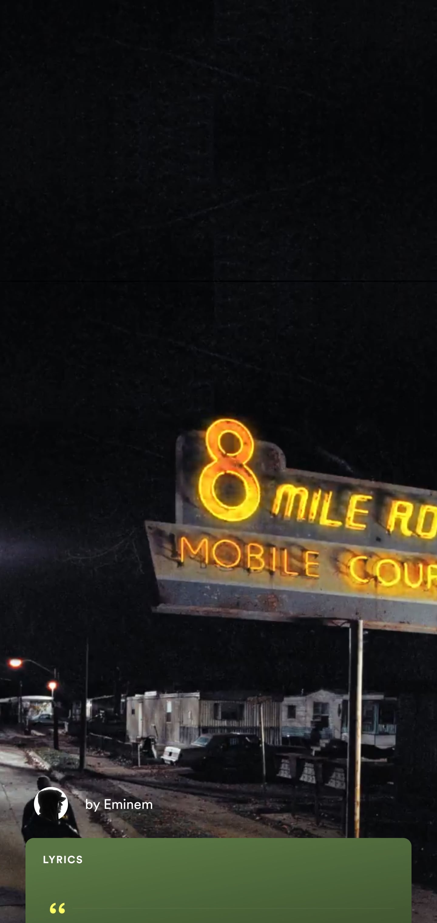 animated cover of the 8 mile soundtrack