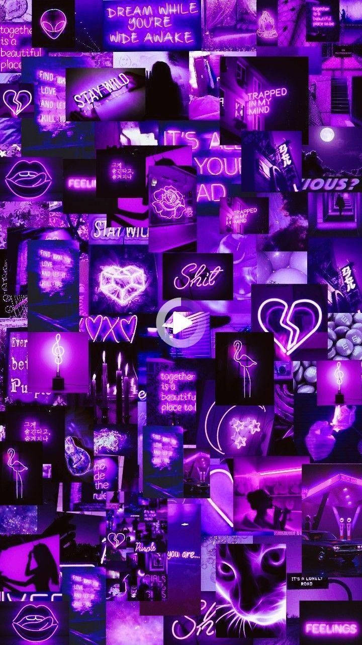 Download free Purple Aesthetic Phone
