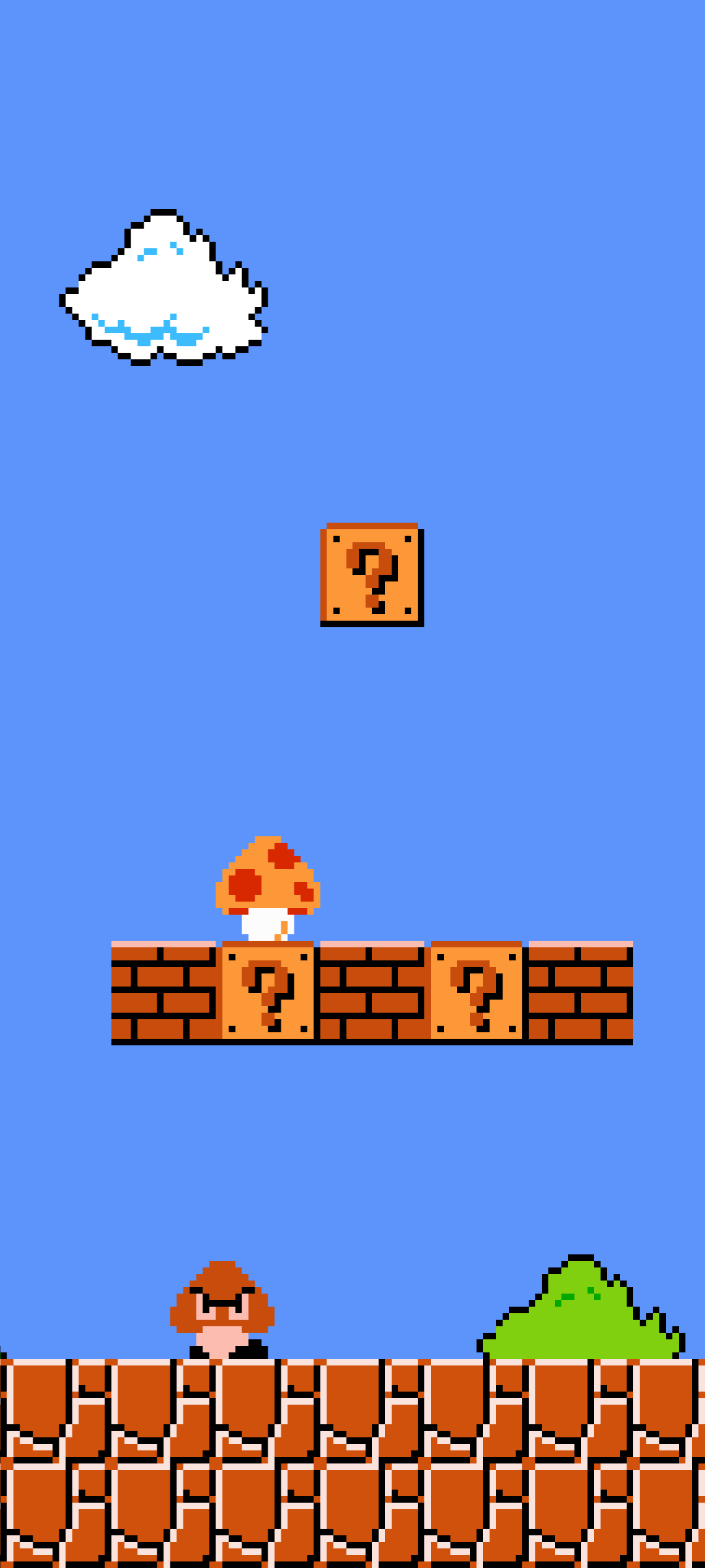 Super Mario Bros. Phone Wallpaper