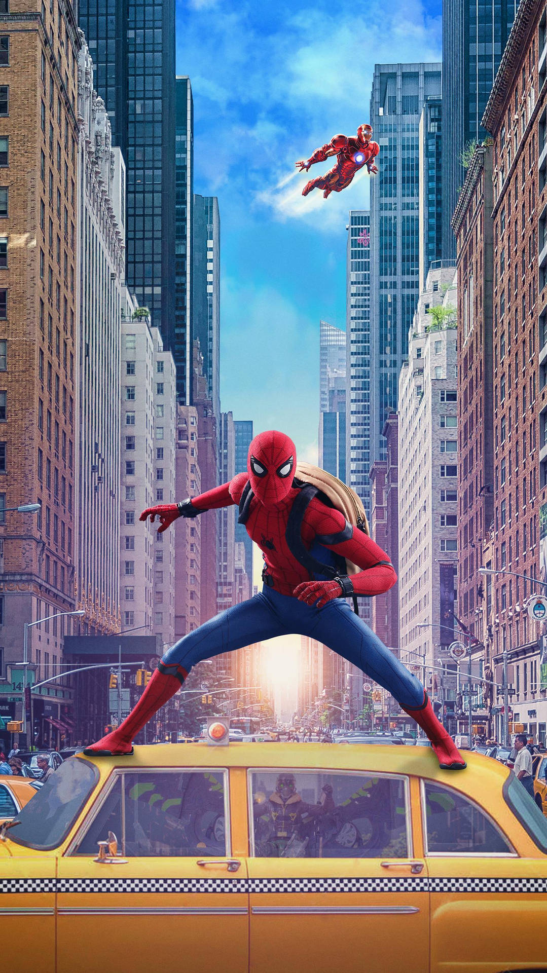 Art Spider Man iPhone Wallpaper