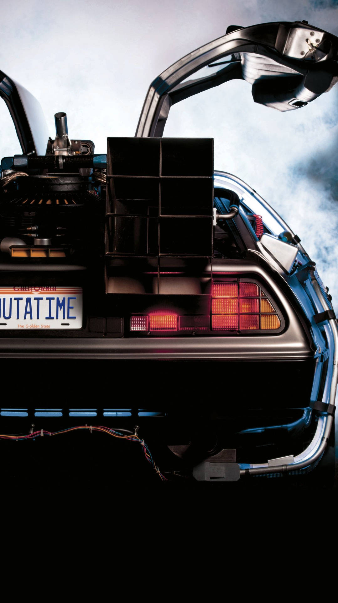 Download Back To The Future DeLorean Car Wallpaper