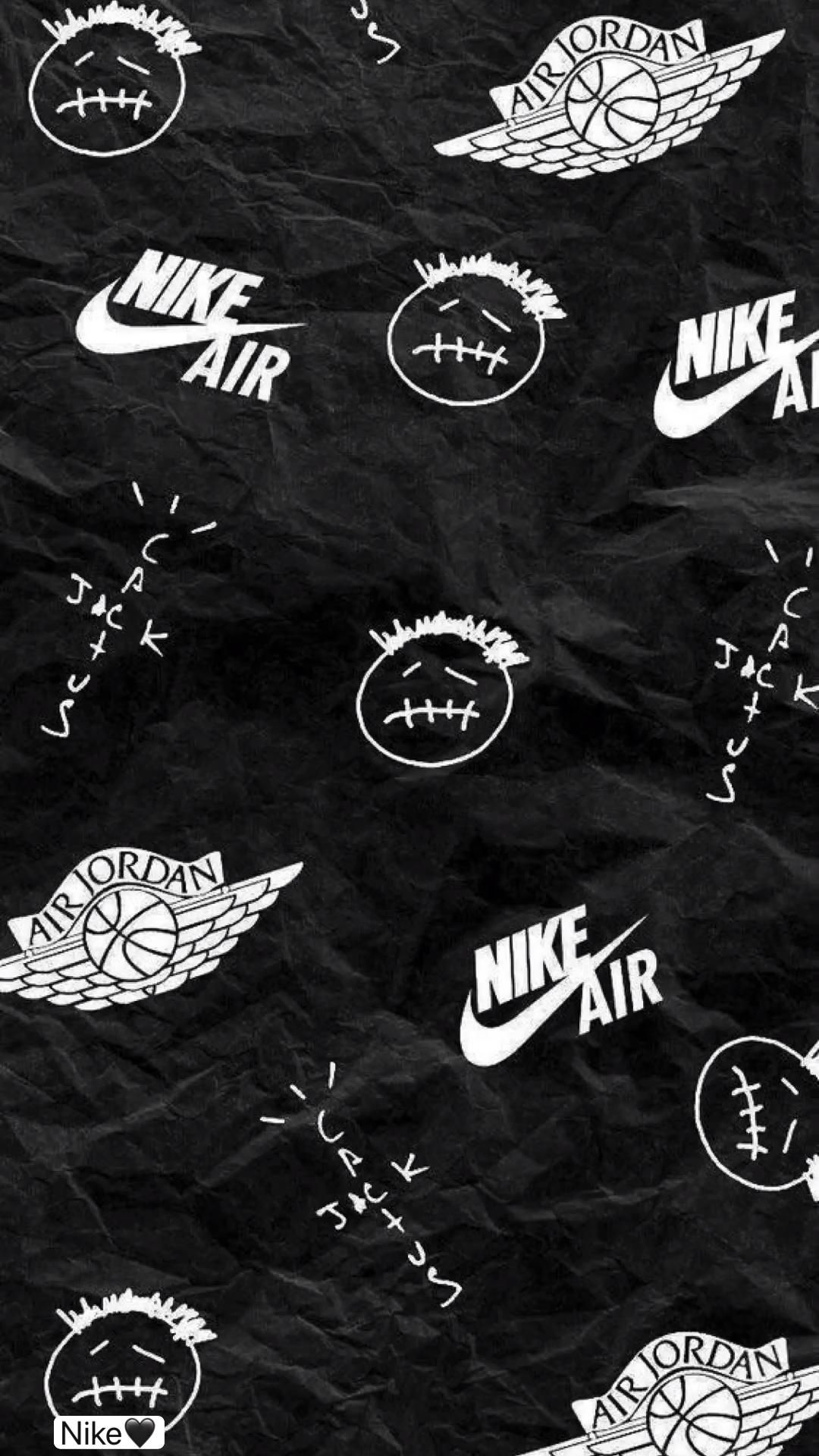 Dark wallpaper iphone, Nike wallpaper
