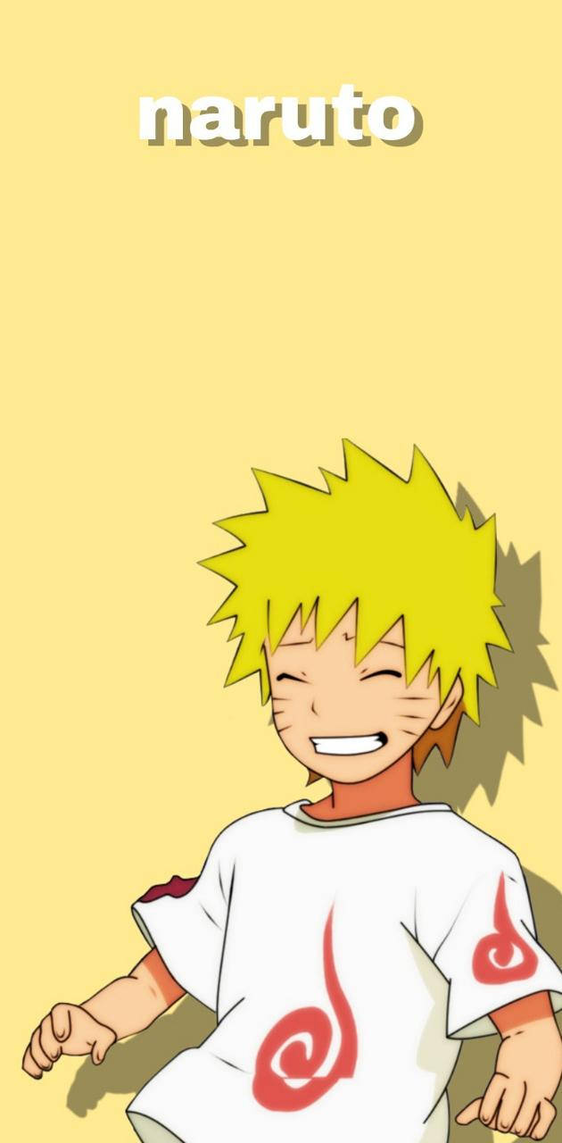 Download Young Yellow Naruto In White