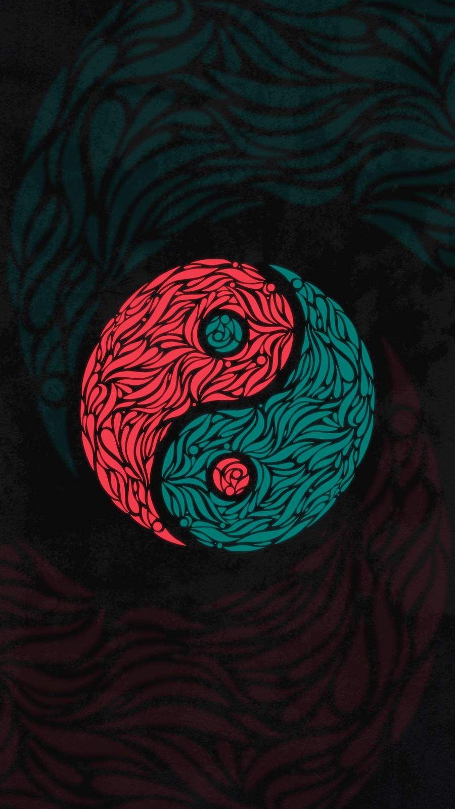 Yin and Yang iPhone Wallpaper. iPhone