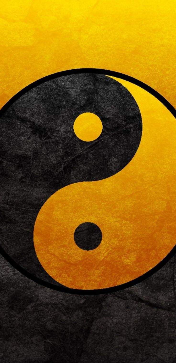 Yin Yang iPhone Wallpaper
