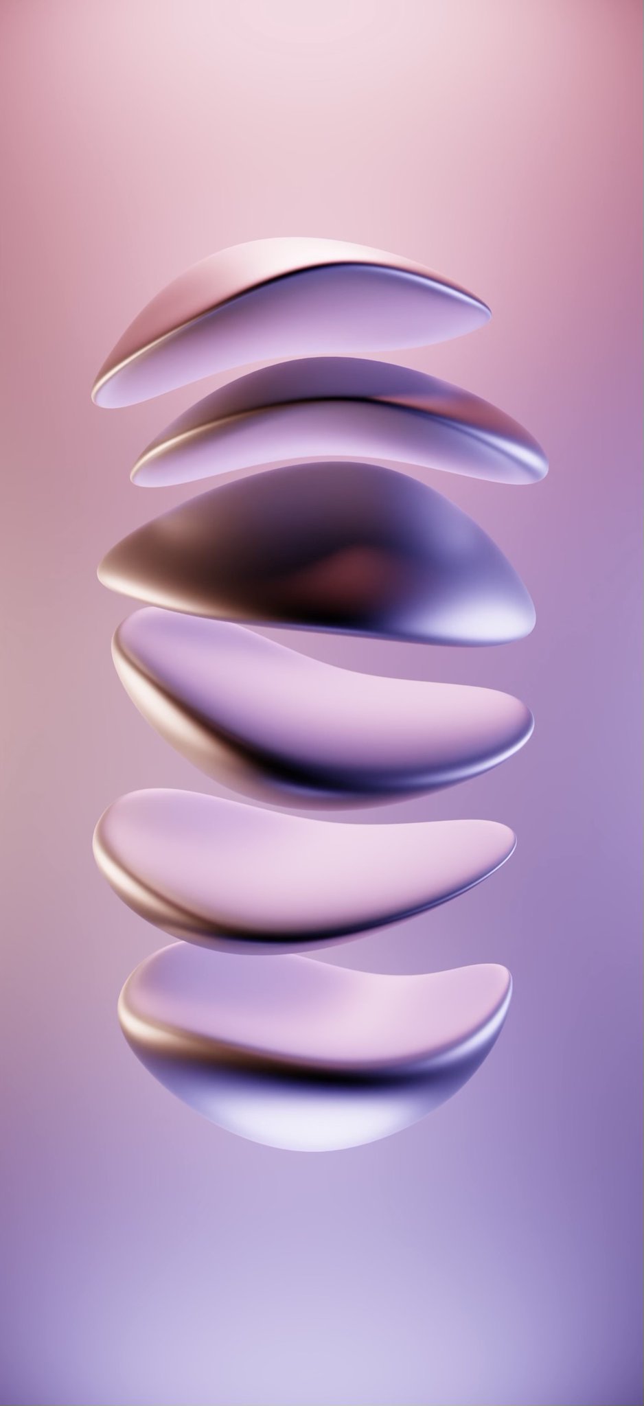 3D rendered “Stones” wallpaper for iPhone