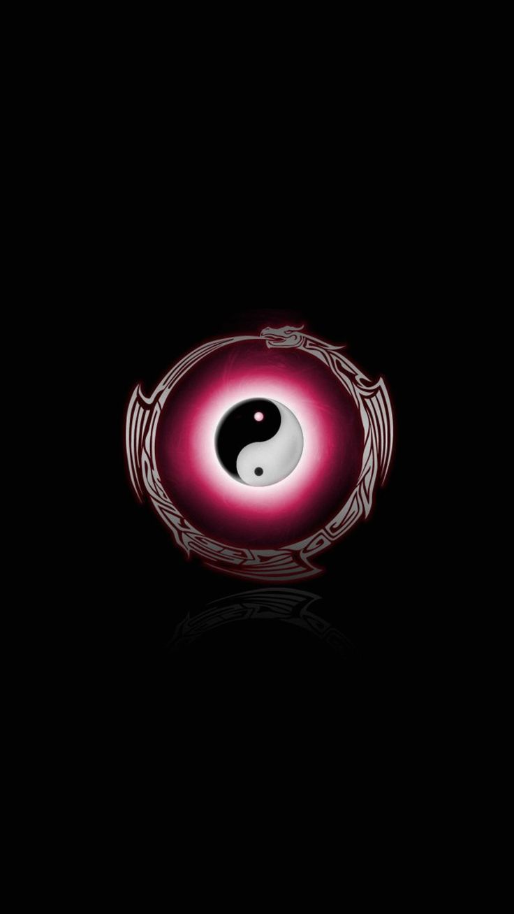 Yin yang art, Yin yang, iPhone 5s wallpaper
