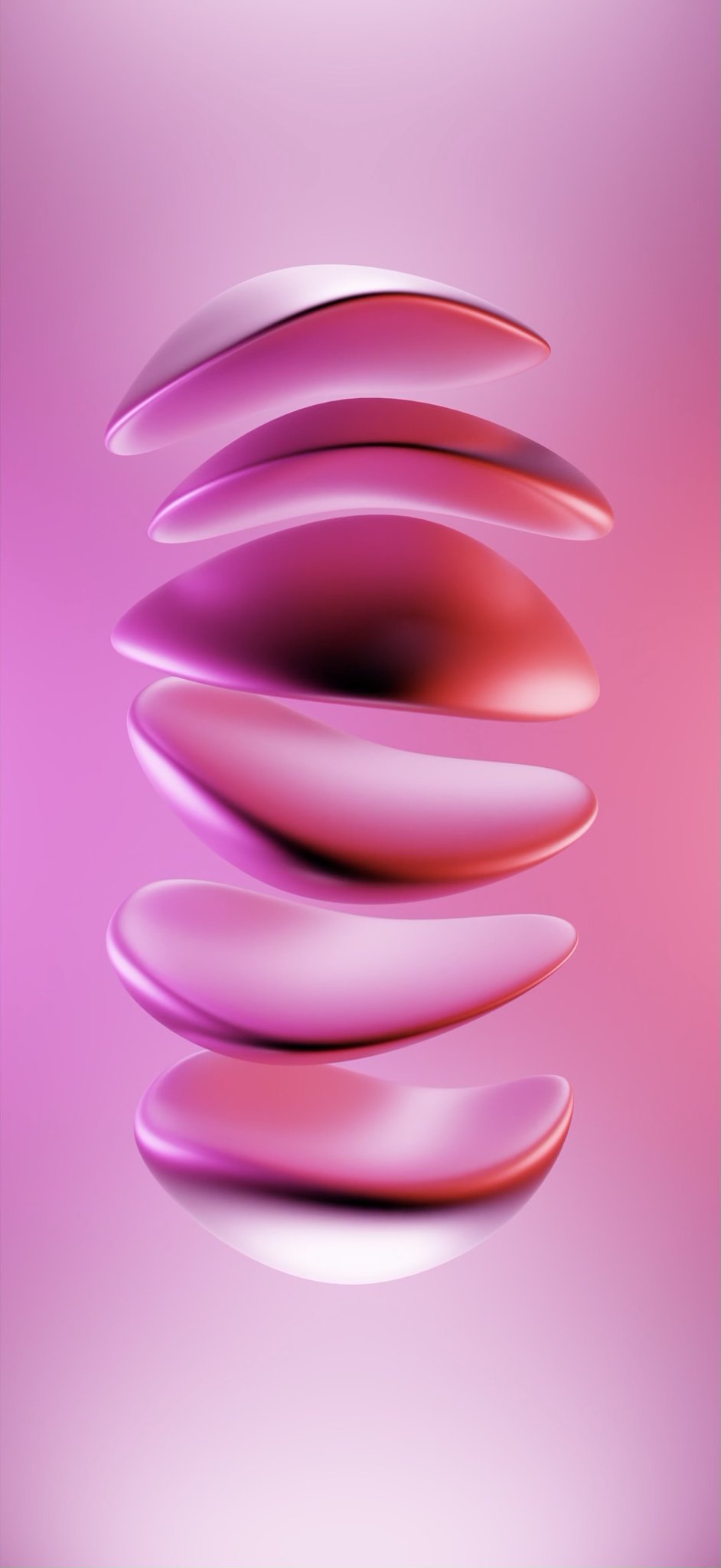 3D rendered “Stones” wallpaper for iPhone