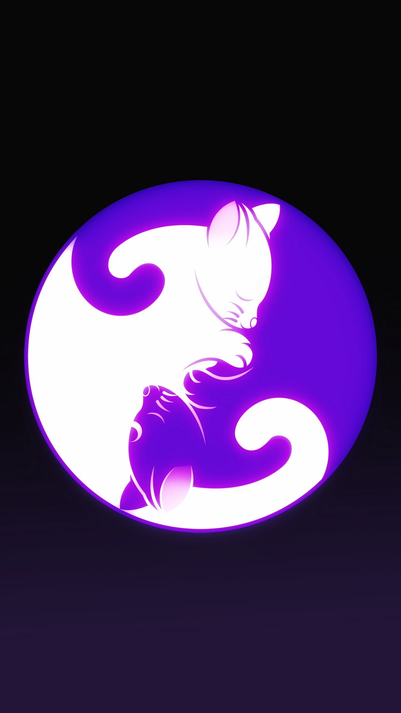 Download wallpaper 1350x2400 yin