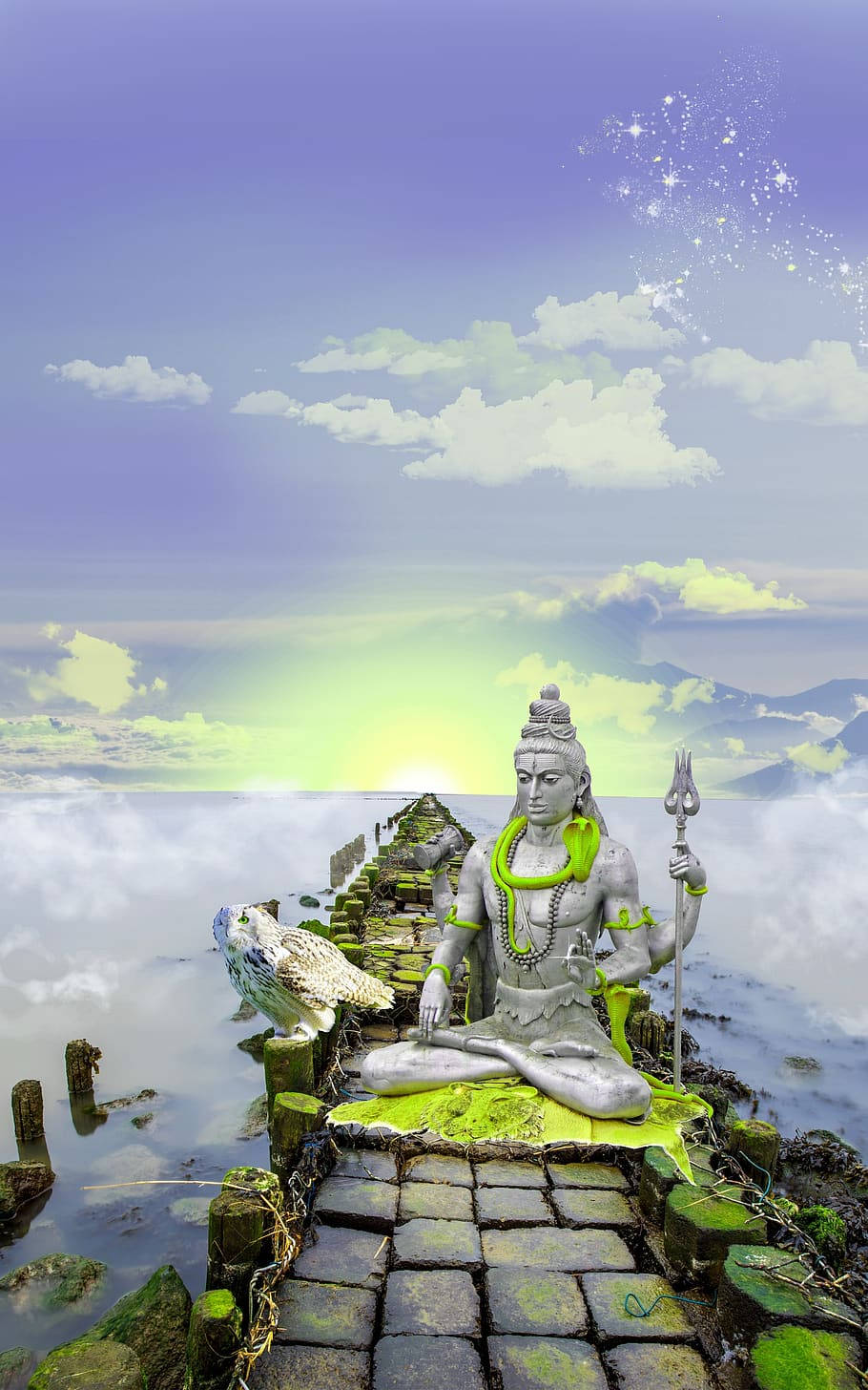 Free Shiva iPhone HD Wallpaper
